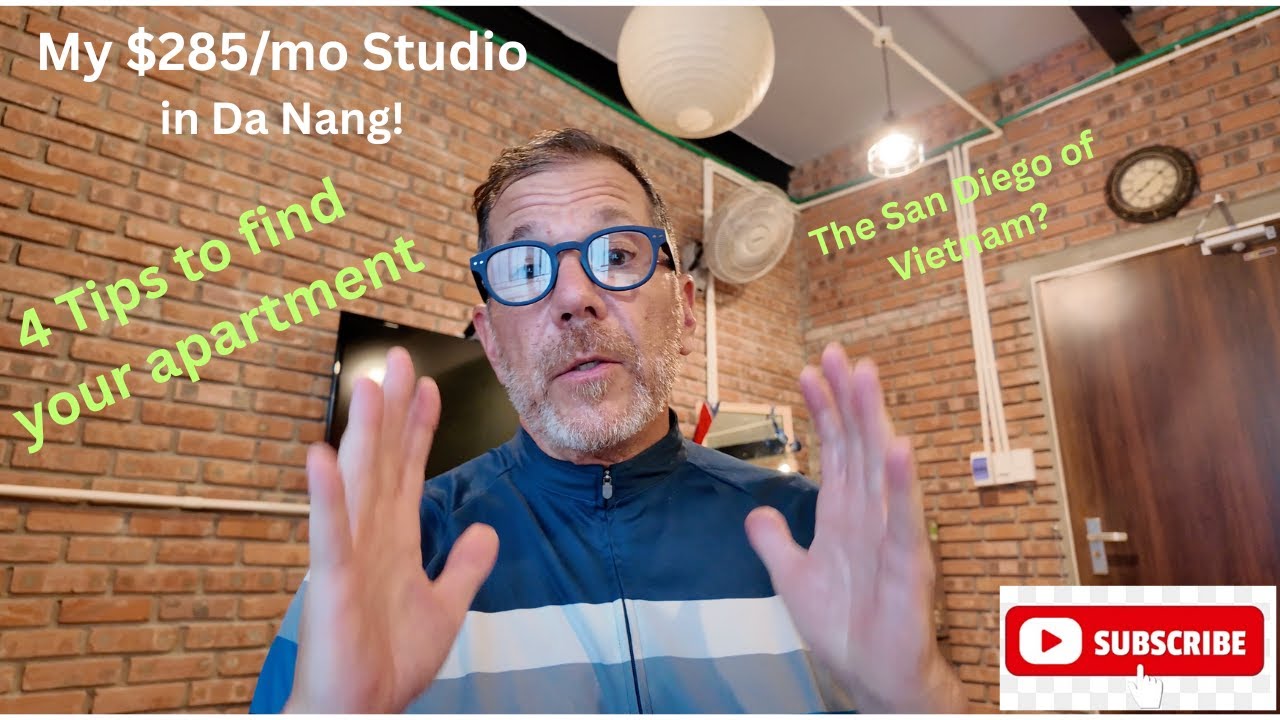 My $285/mo Studio in Da Nang. 4 Tips to find your Apartment!