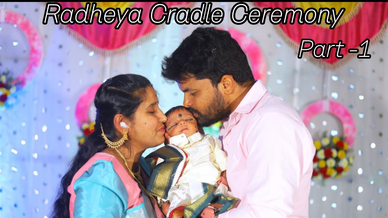 Radheya’s Cradle Ceremony Part 1 captures the beautiful beginning of a special Day ❤️✨