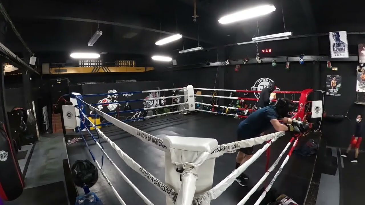 Sparring boxeo Barcelona 19 noviembre 2021