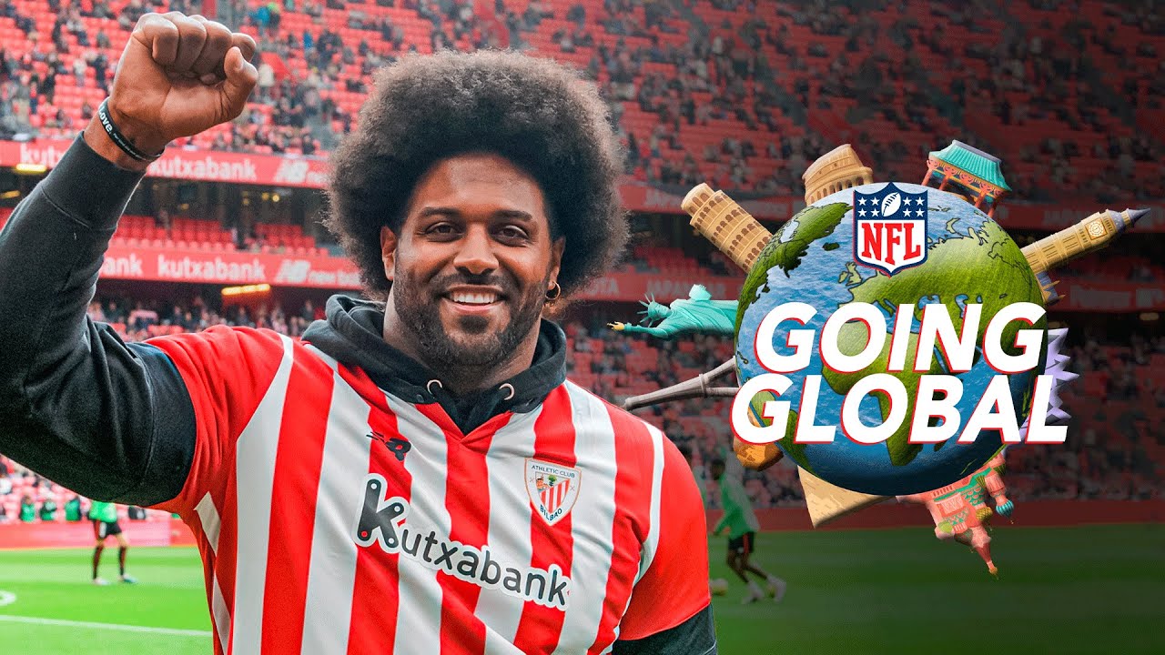 Saints Star Cam Jordan's EPIC TRIP to Basque Country Spain!