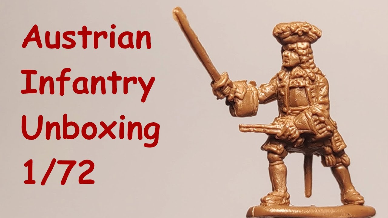 1/72. Austrian infantry 1701-1714 in attack. Strelets. Unboxing. Оглядини коробки з автрійцями.