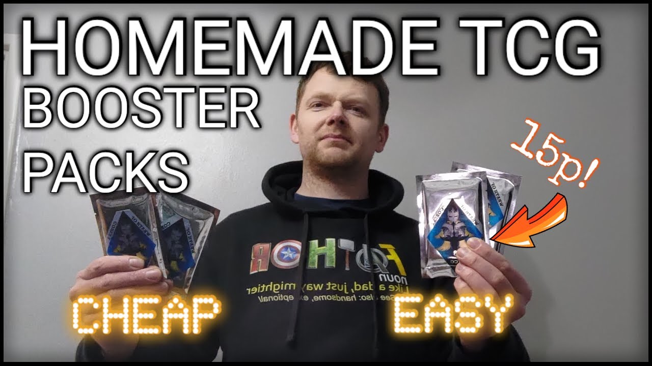 The CHEAPEST and BEST way to make your own Homemade TCG Booster Packs | How To 2025