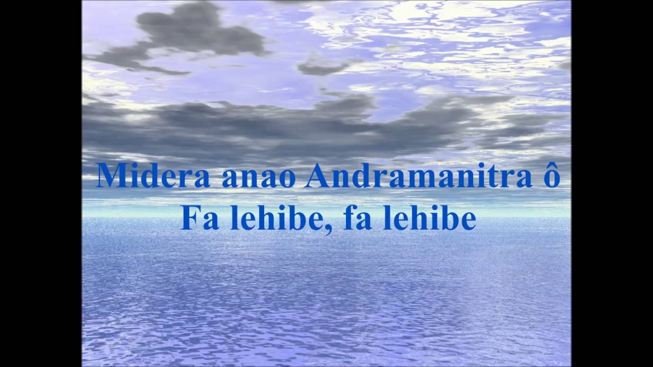 ANDRIAMANITRA HE MAHAGAGA - Instrumental