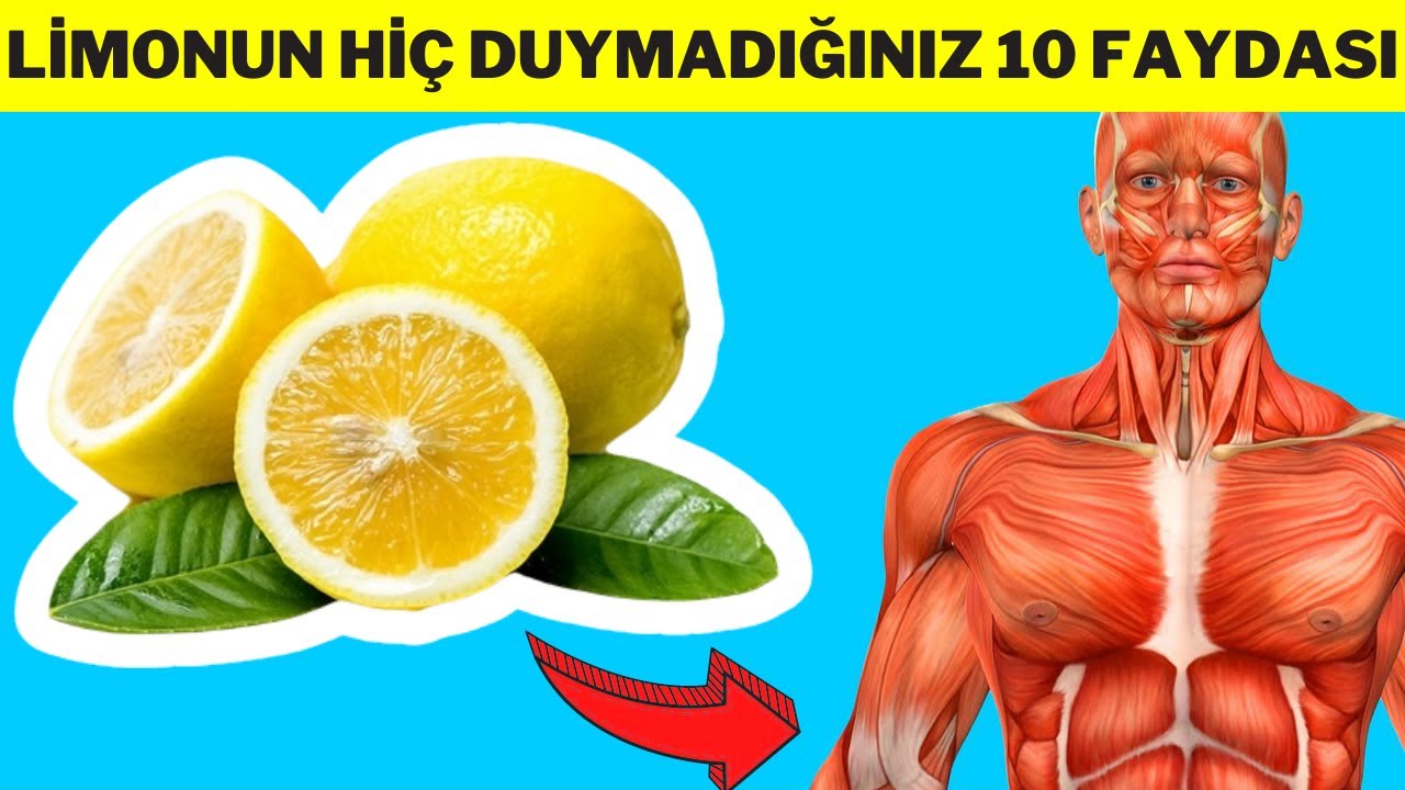 LİMONUN Hİ&Ccedil; DUYMADIĞINIZ 10 FAYDASI (Limonun Faydaları - Limon Nelere İyi Gelir?)
