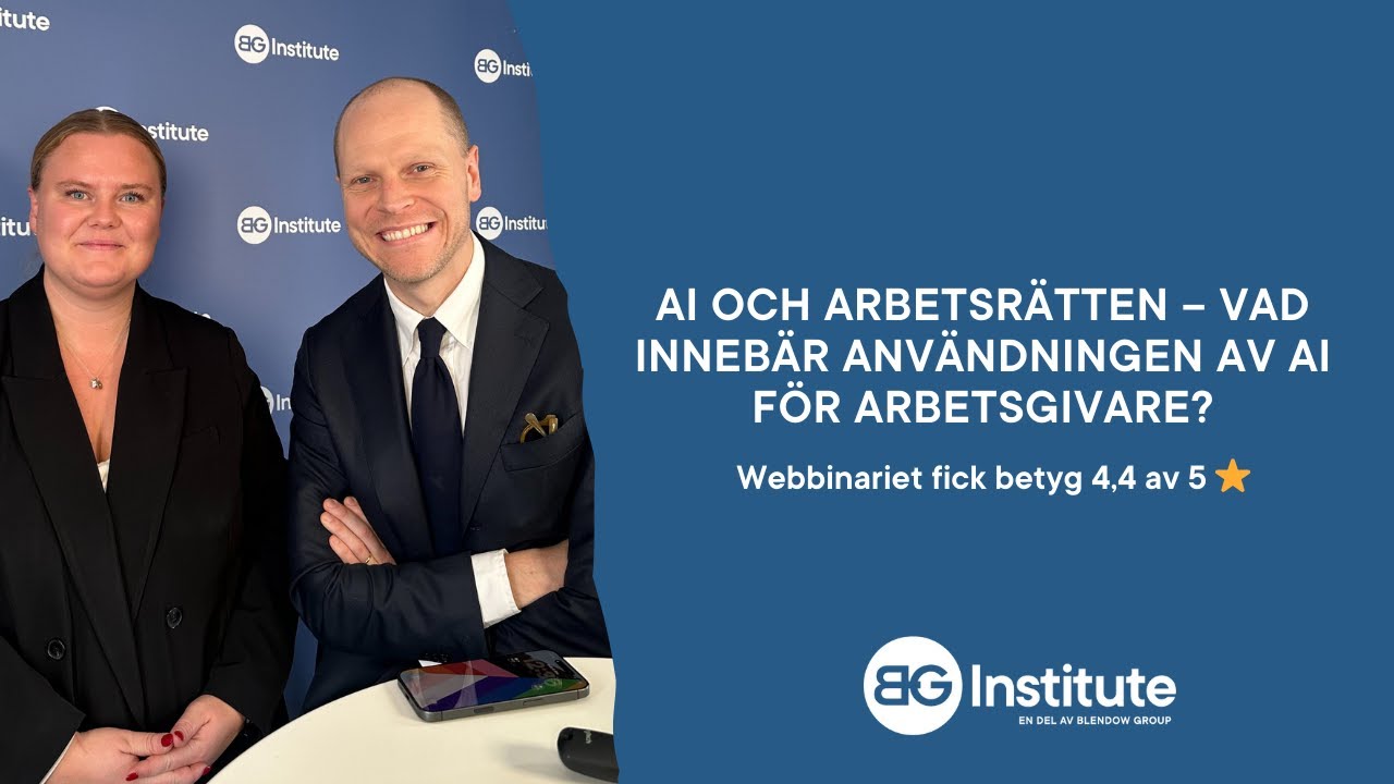 AI och arbetsrätten – vad innebär användningen av AI för arbetsgivare