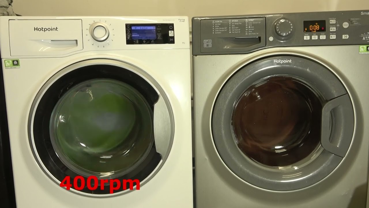 Spin Race - Hotpoint Activecare vs Hotpoint SMART