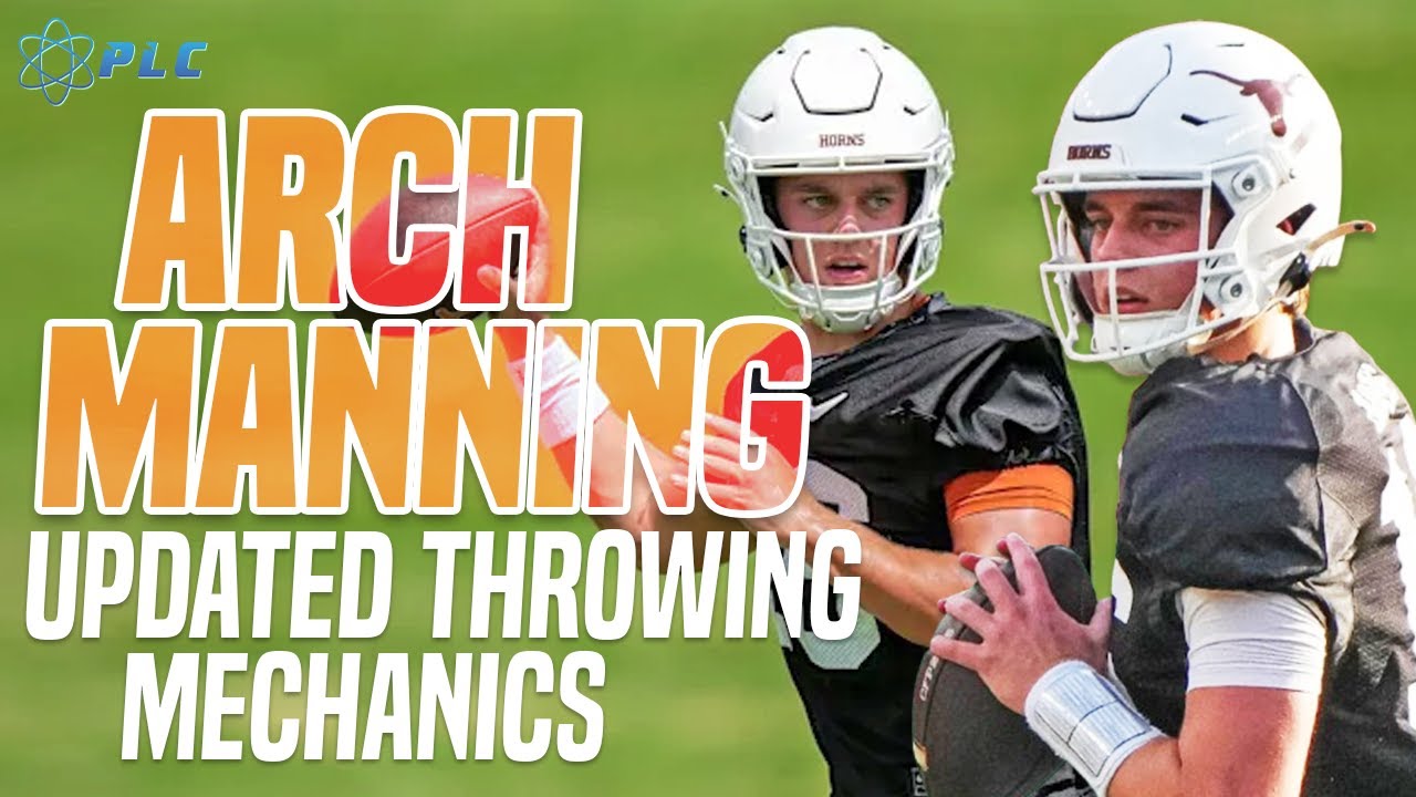 Arch Manning Throwing Mechancis Updated 2025 | Quarterback Mechanics Video