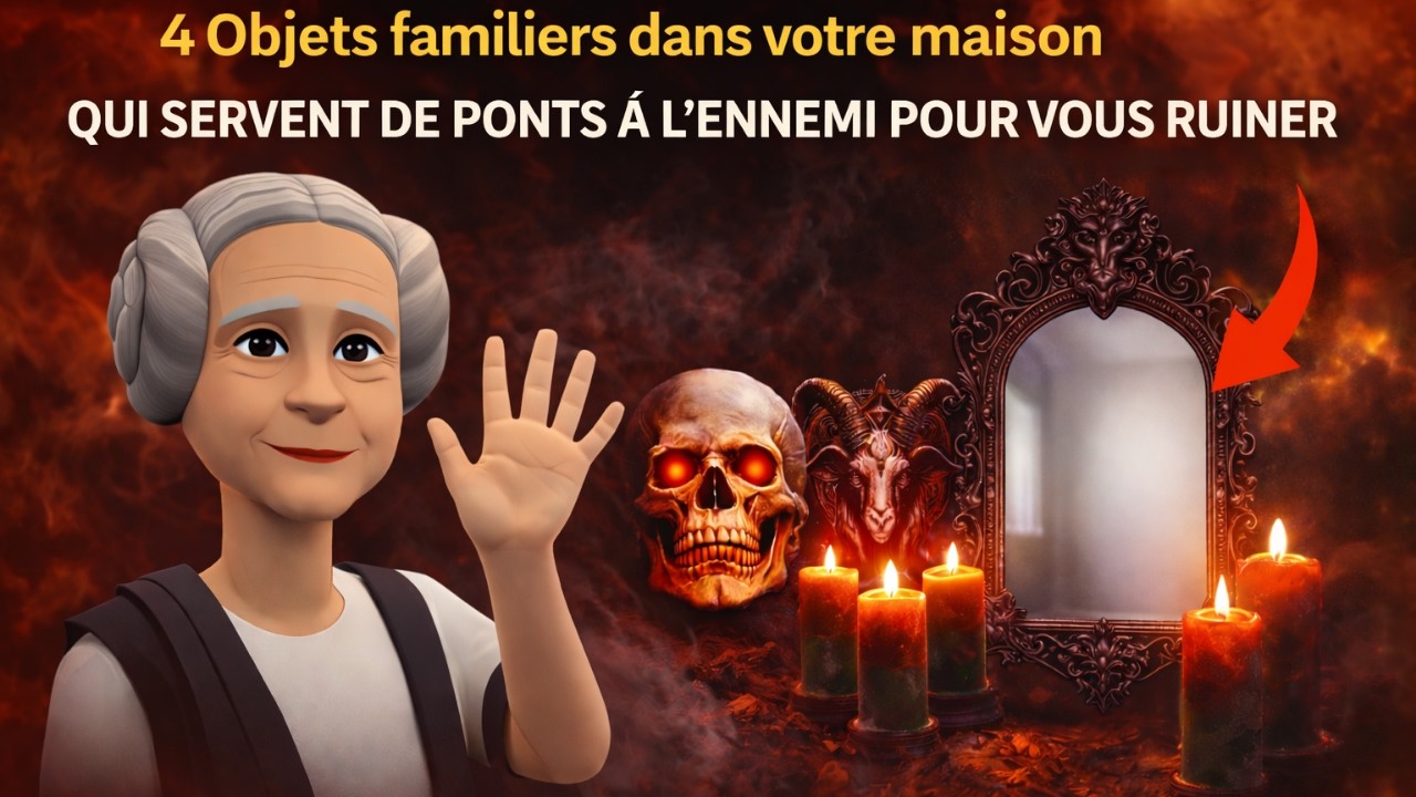 Voici 4 Objets cachés chez vous qui bloquent votre percée et votre bonheur#animationchretienne 