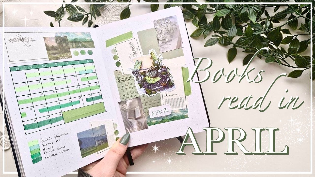 Books I read in April | 2025 Reading Journal Setup