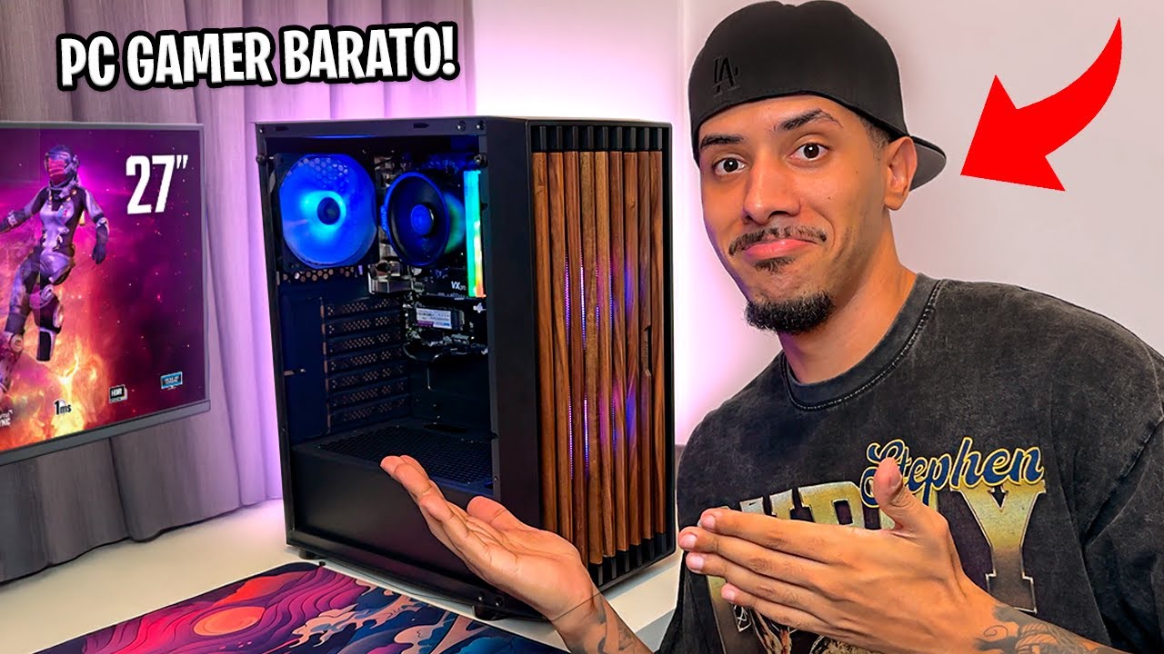 Comprei o PC GAMER mais CUSTO BENEFÍCIO e me surpreendi MUITO!