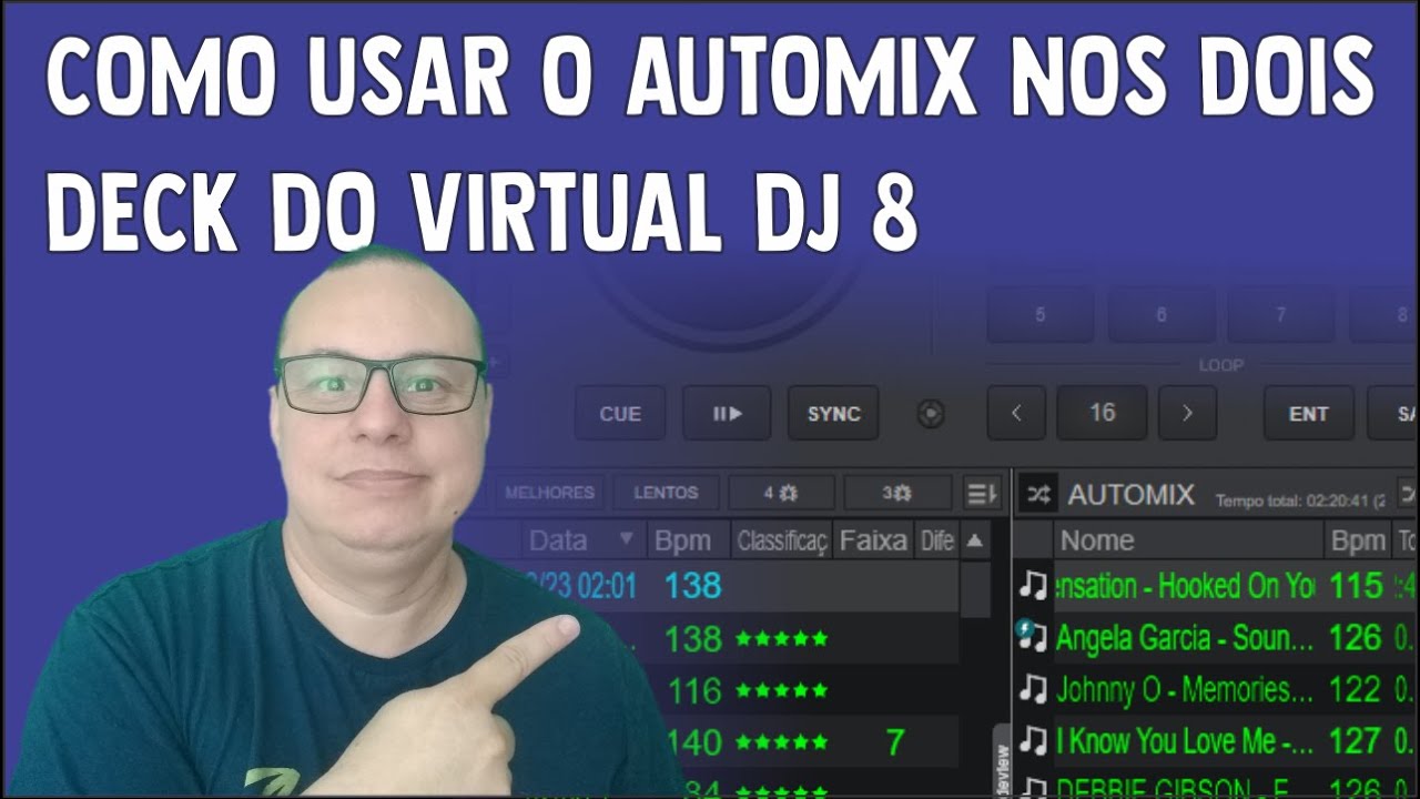 COMO USAR O AUTOMIX NOS DOIS DECK DO VIRTUAL DJ 8