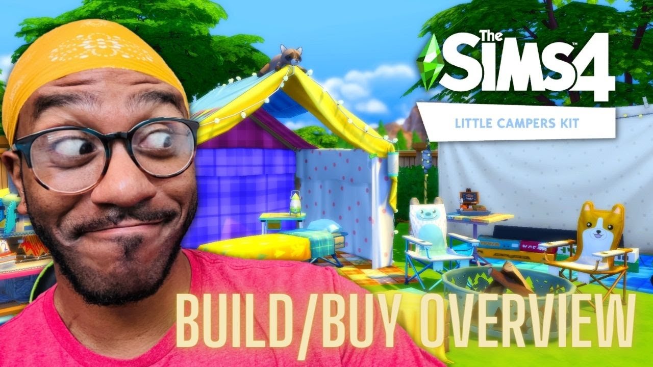 The Sims 4: Little Campers Kit | Build/Buy Overview