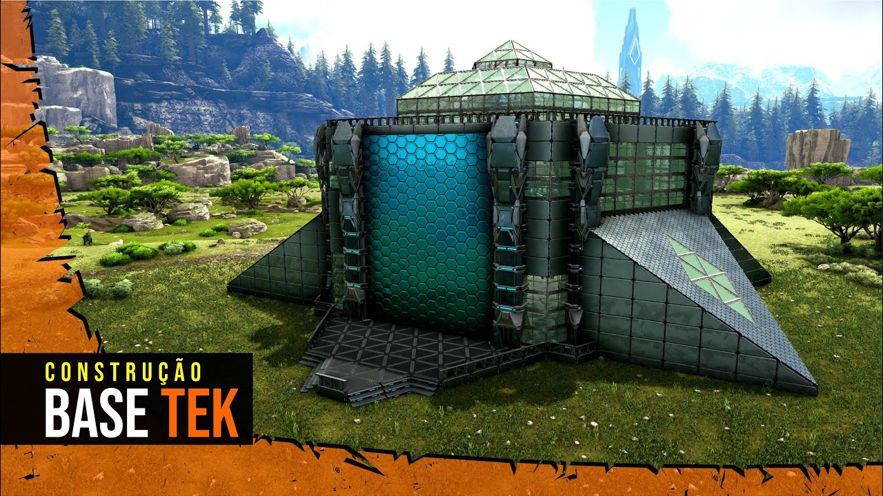 Como FAZER uma BASE TEK GRANDE no Ark - Tek House