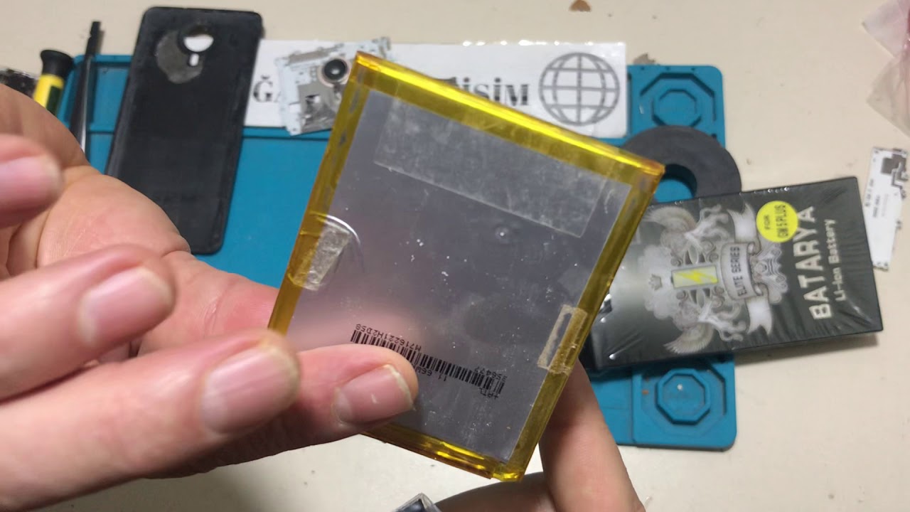 General mobile gm 5 plus batarya değişimi