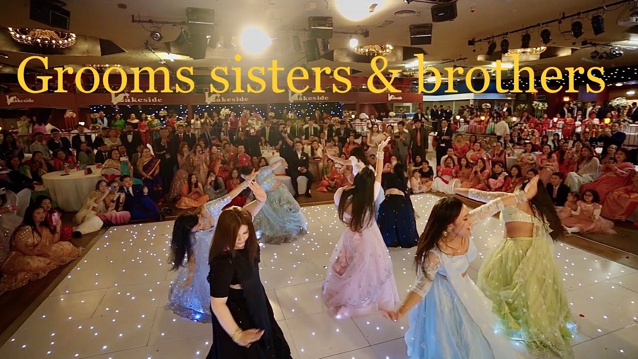 Grooms sisters & brothers dance  - Nepali wedding ✨