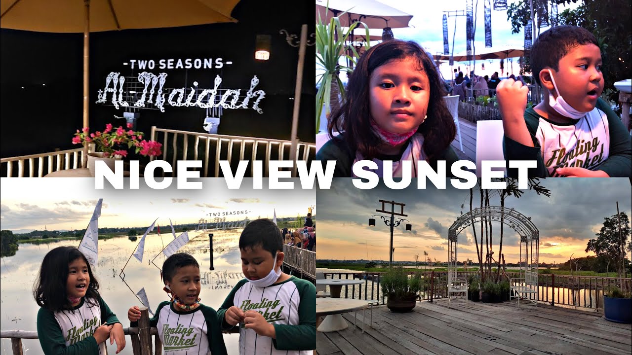 Menikmati View Sunset di Two Seasons Al Maidah