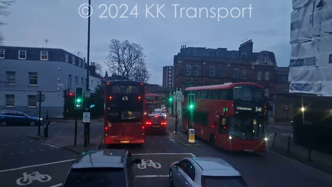 Route 341 | 4K Full Visual: Waterloo-Meridian Water, Glover Drive