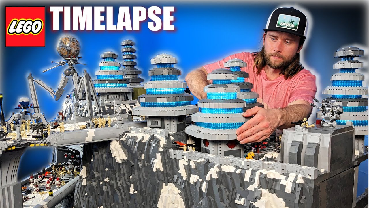 Building The Battle Of Mygeeto In Less Than 10 Minutes | LEGO Star Wars Moc Time Lapse!