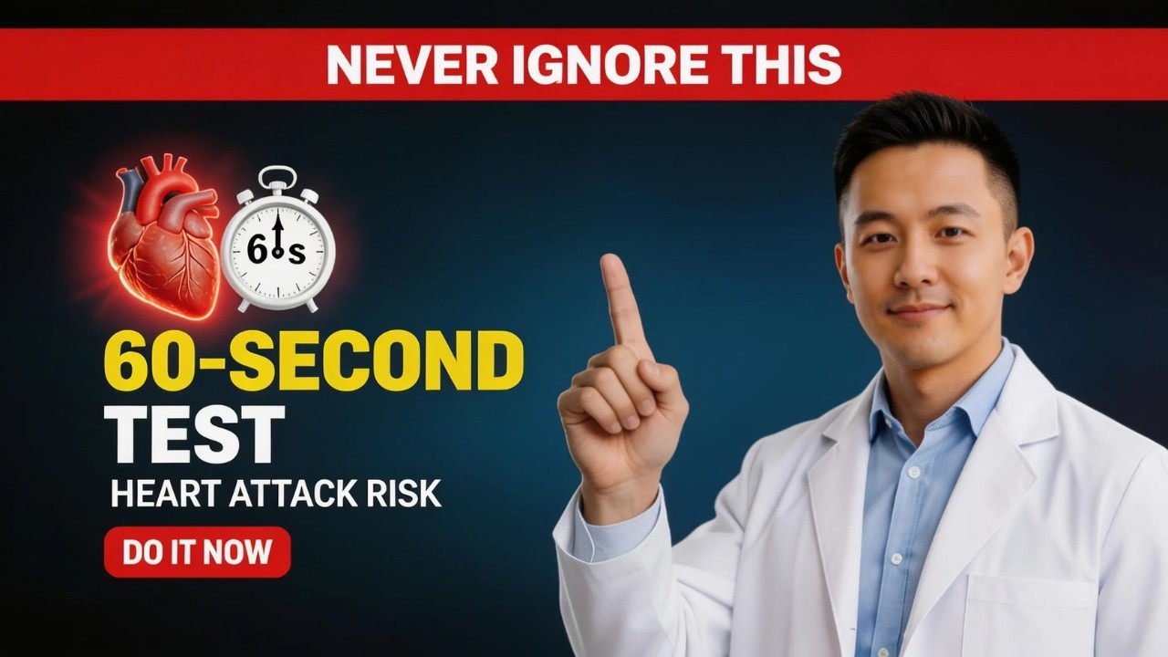 The 60-Second Test That Predicts Your Heart Attack Risk