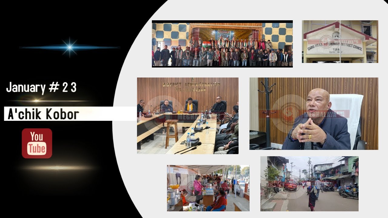 Meghalaya Round up Garo news | 23 January  2026.