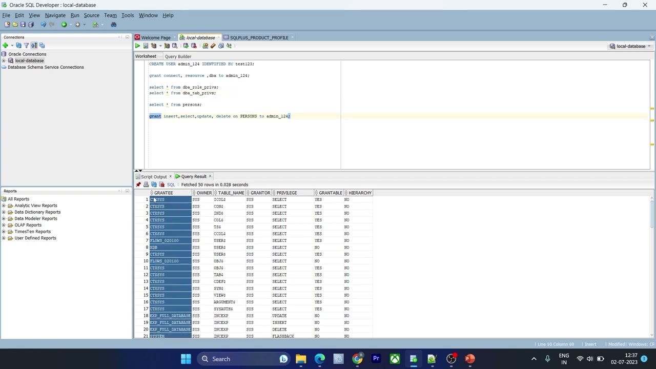 Basic SQL -- DCL and DQL | Part-3 #computerscience #knowhow #dbms #sql#datascience #oracle #board