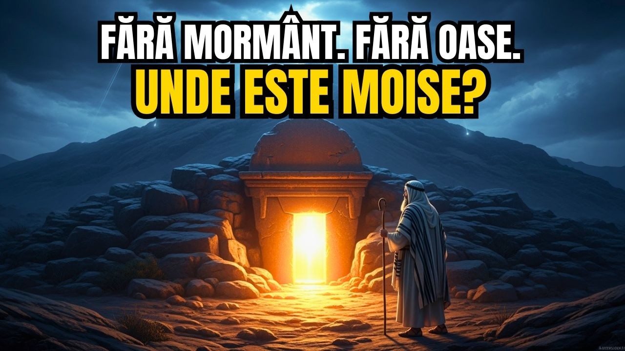 Mormântul INTERZIS al lui Moise – De ce Trupul Lui NU a Fost NICIODATĂ Găsit