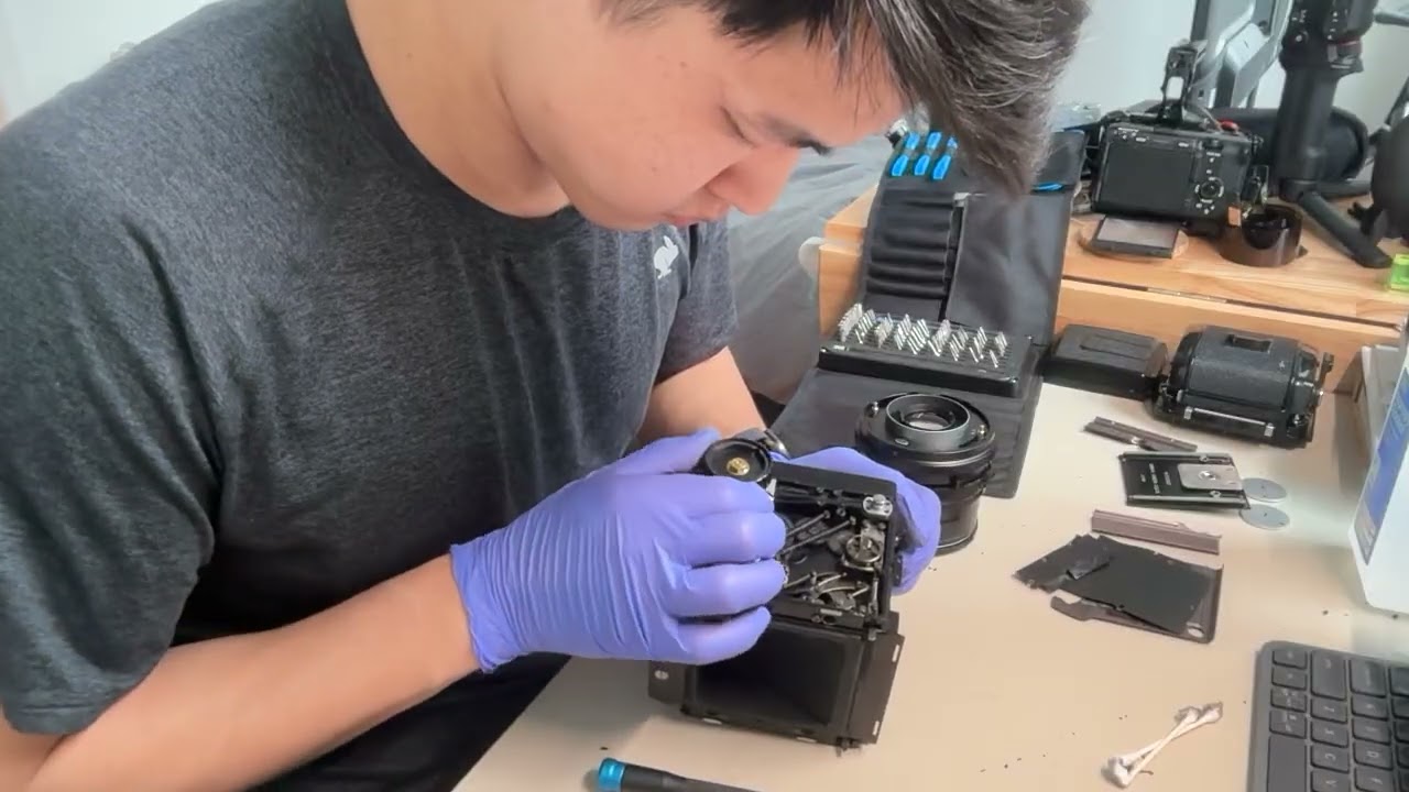 Repairing Mamiya RB67 Pro S