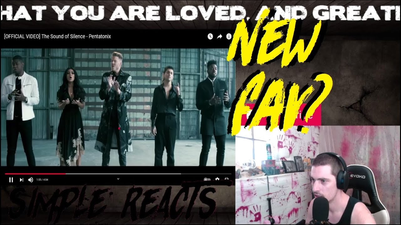 Pentatonix - The Sound of Silence Reaction