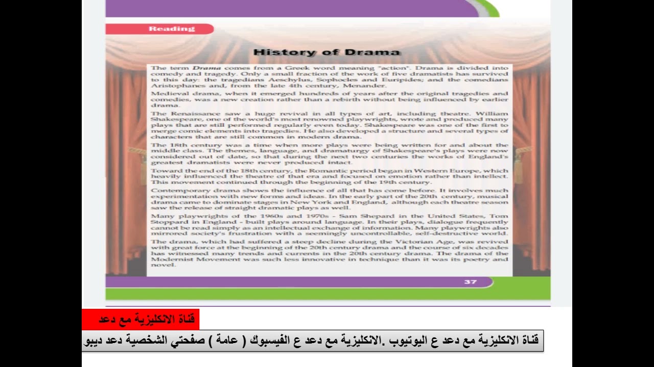 ايمار بكلوريا ادبي ايمار الوحدة الرابعة قراءة فقط منهاج ايمار 2021 2022