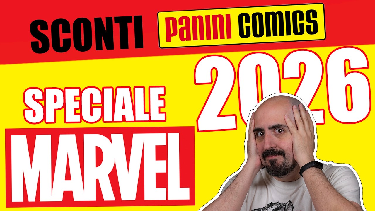 Sconti Panini 2026: speciale MARVEL