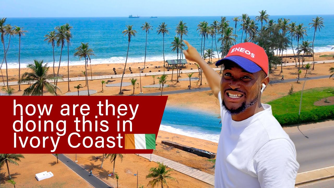 NO WAY! 😮 This Is what They Are Doing At The Beach In Ivory Coast 🇮🇪 |  LA PROMENADE DE LA MER