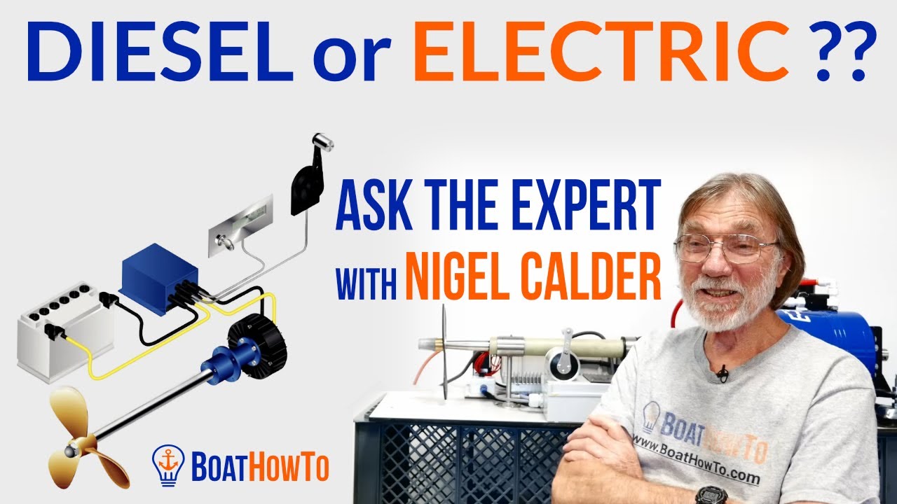 Should I replace my old DIESEL ENGINE with an ELECTRIC MOTOR ? | Ask The Expert with NIGEL CALDER