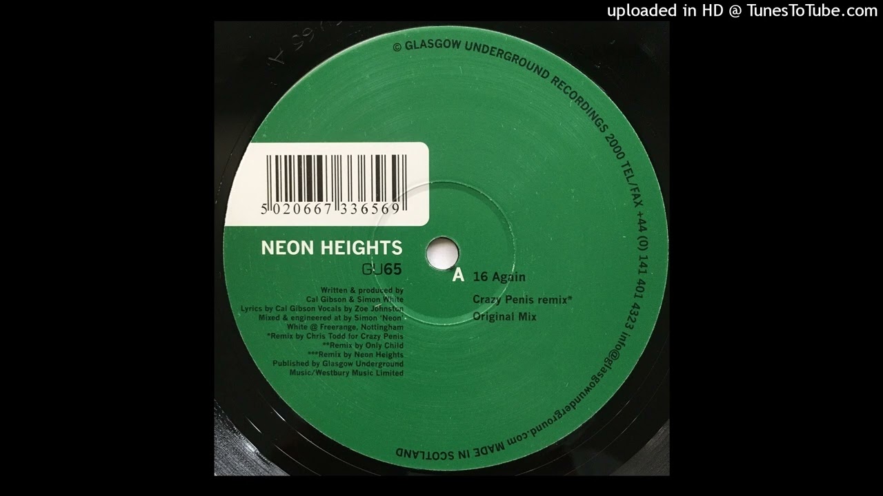 Neon Heights FT. Zo&euml; Johnston - 16 Again (Original Mix)