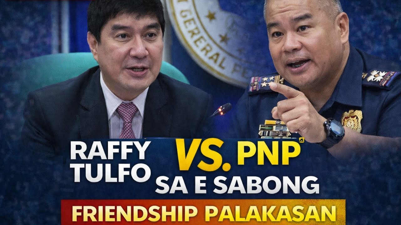 RAFFY TULFO VS. PNP SA E SABONG FRIENSHIP PALAKASAN