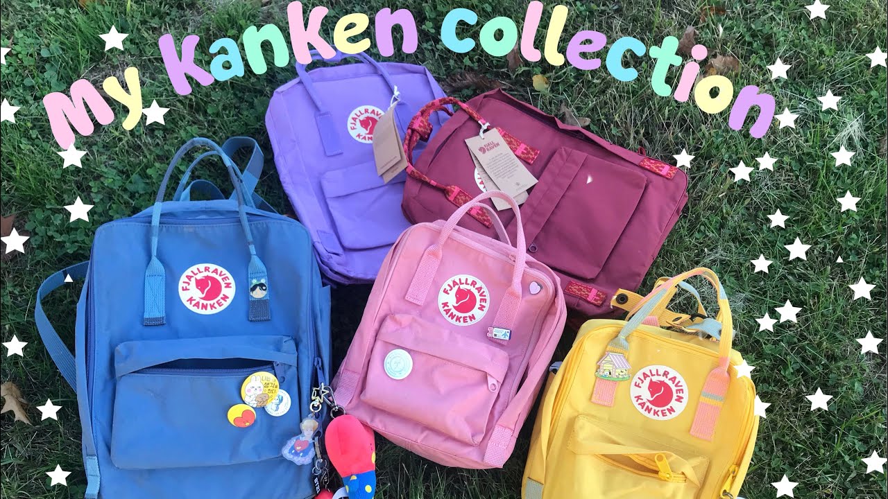 my kanken backpack collection ∧( ‘Θ’ )∧