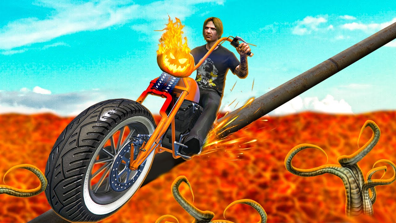 HORROR Halloween-Parkour | GTA5 mit @BroxPlayz & @Dennome