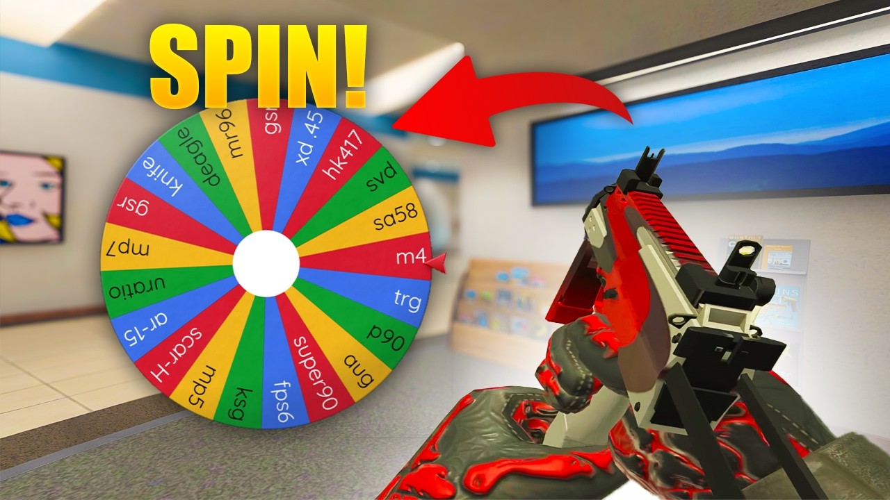 The RANDOM Critical Ops Weapon Wheel!