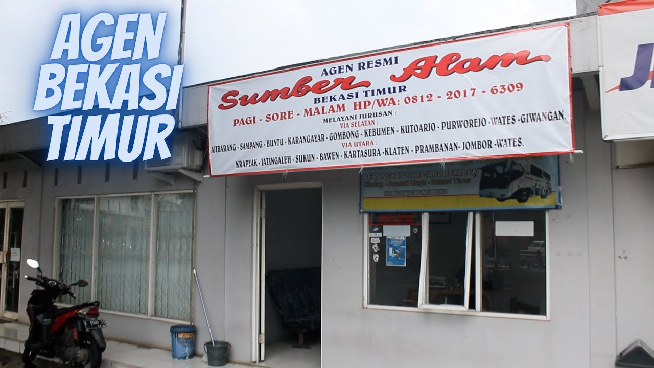 agen bus sumber alam bekasi timur
