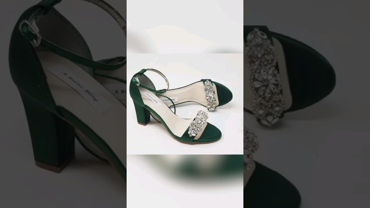 beautiful green heels 