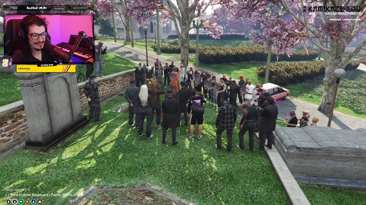 Enterro do Alceu - KAMIKAZE 2.0 RP - GTA RP