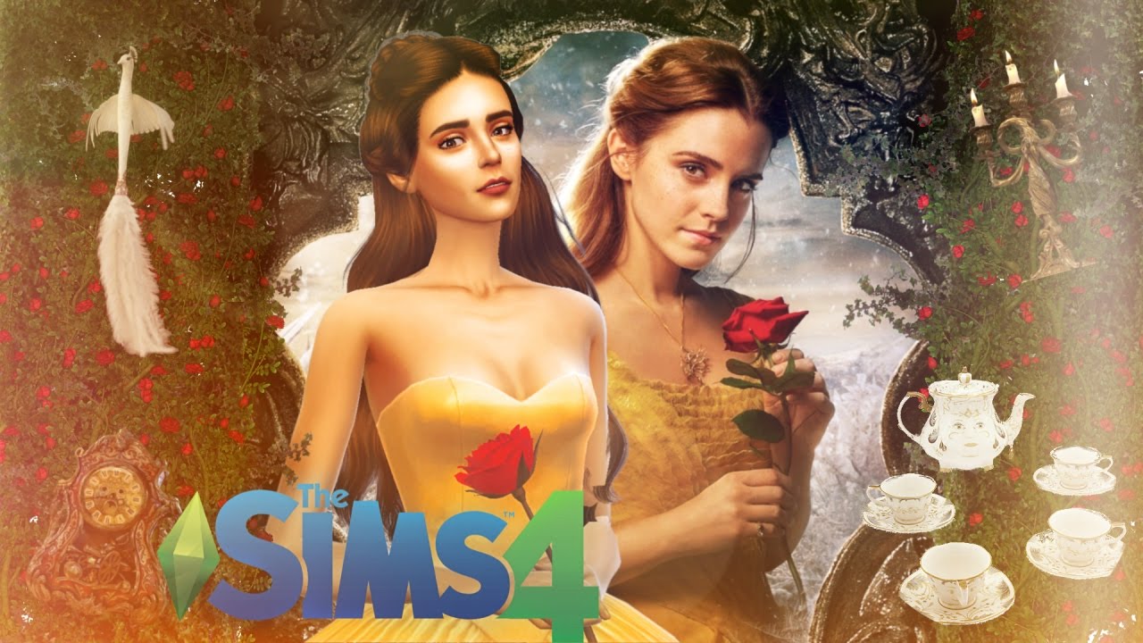 The Sims 4: CAS | Emma Watson | Beauty and The Beast Edition