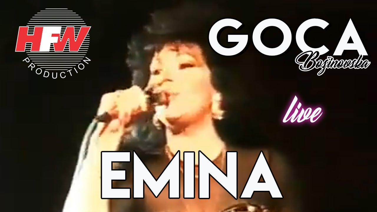 Goca Božinovska - Emina - LIVE - ( Sofia 1990 )