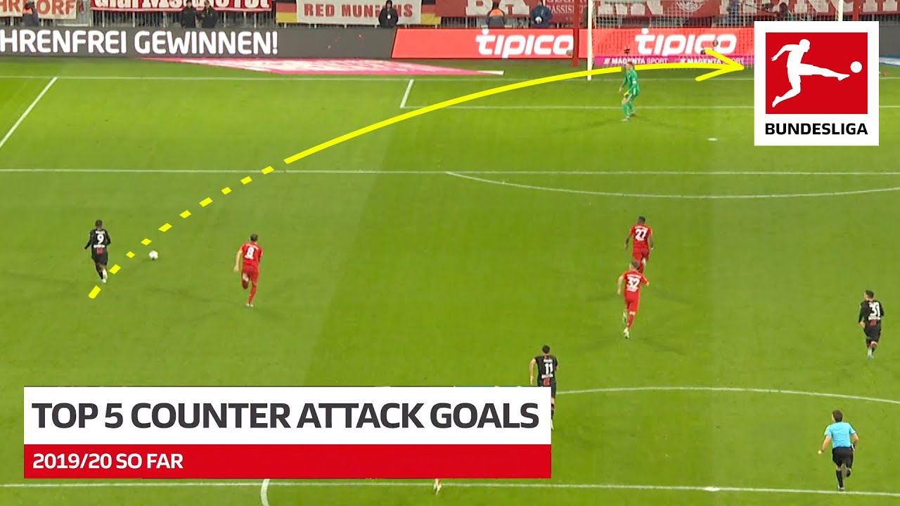 Top 5 Counter-Attack Goals 2019/20 so far - Werner, Sancho & More