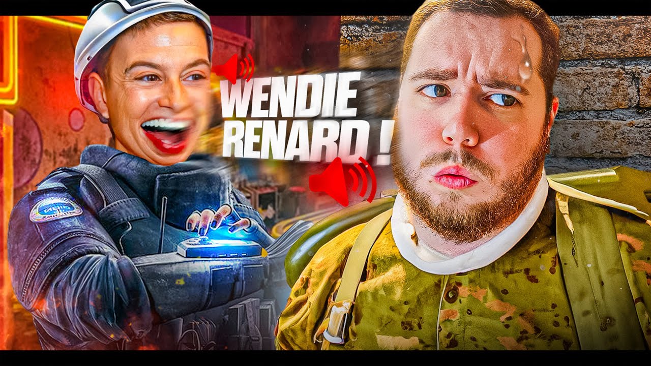 WENDIE RENARD !!! 🔊 Funny Moments Rainbow Six Siege !
