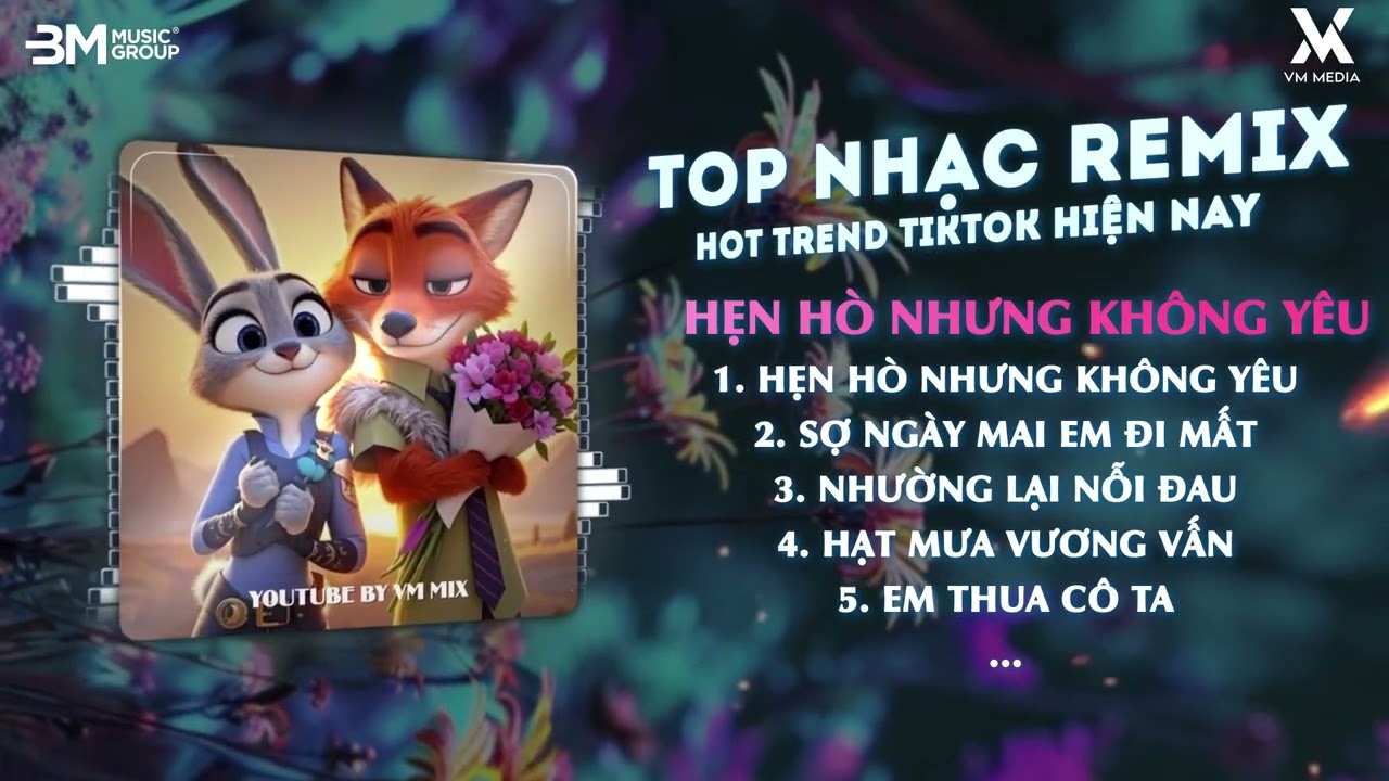 Hẹn Hò Nhưng Không Yêu, Ngày Mai Em Đi Mất, Nhường Lại Nỗi Đau - TOP Nhạc Remix TikTok Hay Nhất 2026