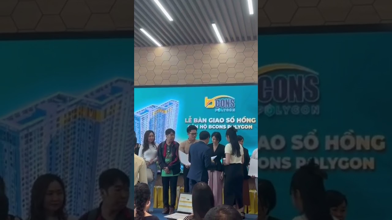 B&agrave;n giao sổ hồng Bcons Polygon 29/06/2025