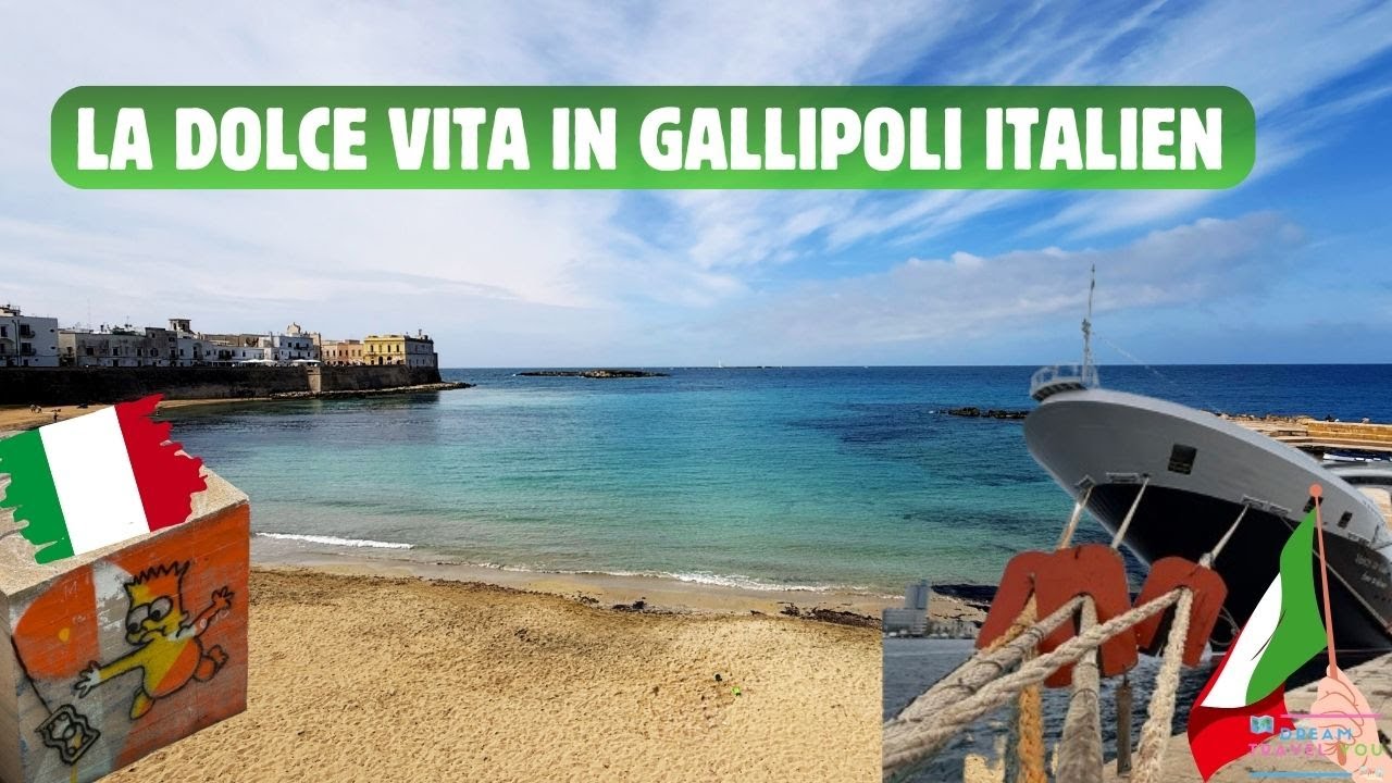 Landgang in Gallipoli - So schön ist Italiens Küstenstadt 🚢 🇮🇹 ✨