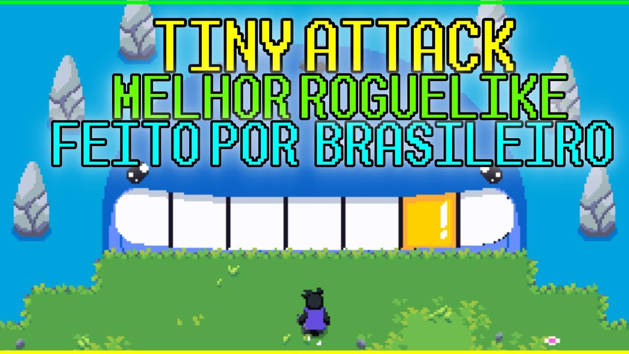 TINY ATTACK: O MELHOR RPG Roguelike para PC feito por um BRASILEIRO? Gameplay inicial do jogo INDIE!