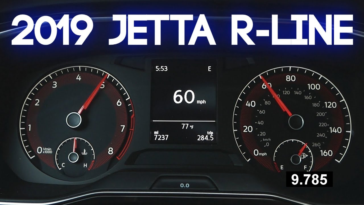 Jetta R-Line 0-60 MPH (Sport Mode, Normal Mode and Eco Mode)