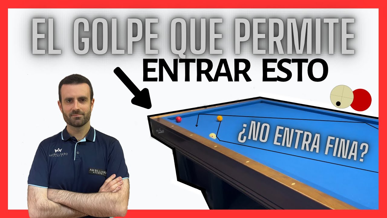 🔥RETROCESO 👉 para HACER PUNTOS QUE NO CREES POSIBLES - BILLAR A 3 BANDAS 🔴⚪️🟡